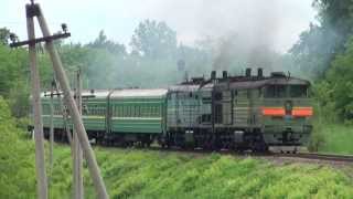preview picture of video '[CFM] Gîrbova, Train 341F Moscow - Chisinau / Поезд 341Ф, Москва — Кишинёв'