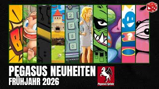Endlich Infos zu den Neuheiten von Pegasus fürs Frühjahr 2026!
