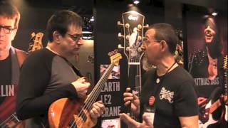 Bass Musician Magazine NAMM 2014 - Jeff Berlin