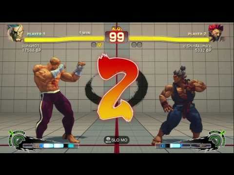 sunset01 [Sagat] vs DX MATSUKO [Ibuki] 0ShinAkuma0 [Akuma] SSF4 Ranked Matches - TRUE-HD