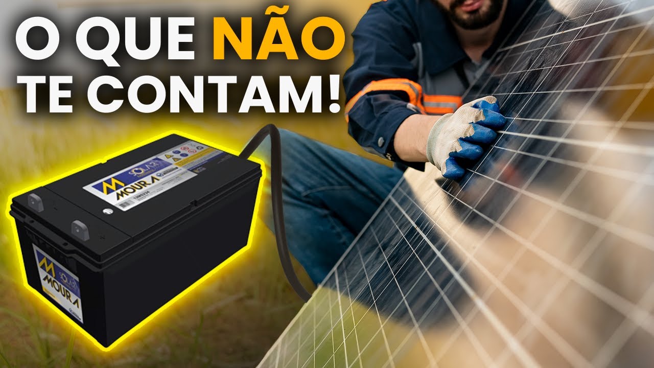 [OFF GRID] Qual é a VIDA ÚTIL da BATERIA na ENERGIA SOLAR?