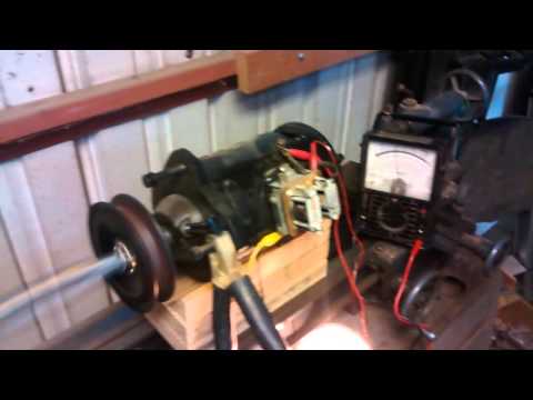 Genertor testing 1932 Twin Coach Bus