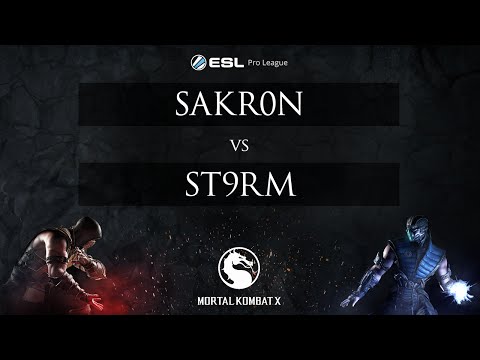 Mortal Kombat X - ESL Pro League Season 2 Finals - Lower Semifinal - Sakr0n vs St9rm