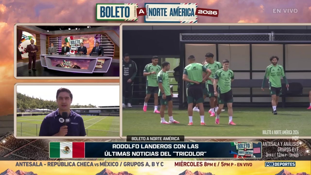 🤩🇲🇽 TODO SOBRE LA SELECCIÓN MEXICANA. Rodolfo Landeros con los detalles | Boleto a Norte América