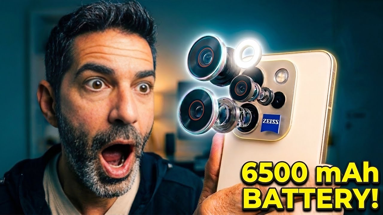 Pensavo fosse il solito smartphone… invece aveva ZEISS e 120 Hz E 6500 mAh!