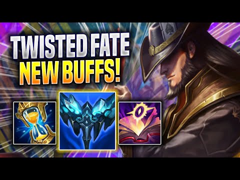 KOREAN CHALLENGER TRIES TWISTED FATE WITH NEW BUFFS! - Challenger Plays Twisted Fate MID vs Rumble!