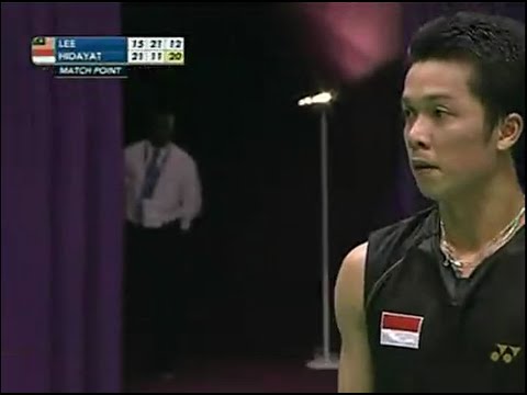 2010 Badminton World Championship SF MS Taufik vs LeeChongWei