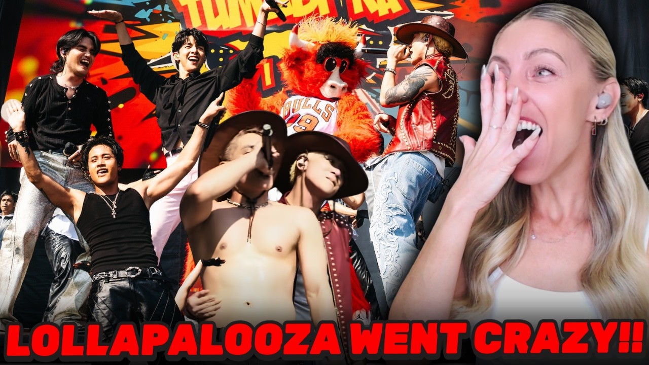 SB19 CREATING HISTORY ON THE LOLLAPALOOZA STAGE - Full Performance REACTION 🔥🔥🔥