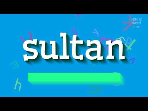 SULTAN - HOW TO PRONOUNCE IT? #sultan