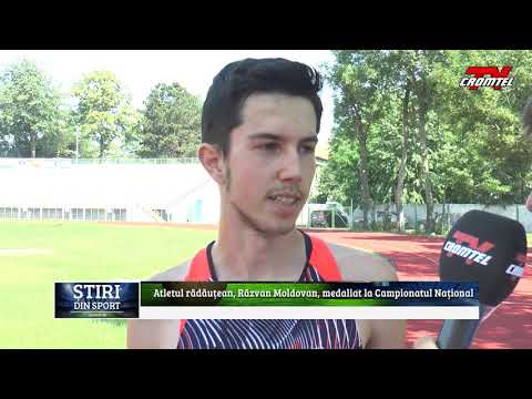 ȘTIRI CROMTEL TV - SPORT - Atletul rădăuțean, Răzvan Moldovan, medaliat la Campionatul Național