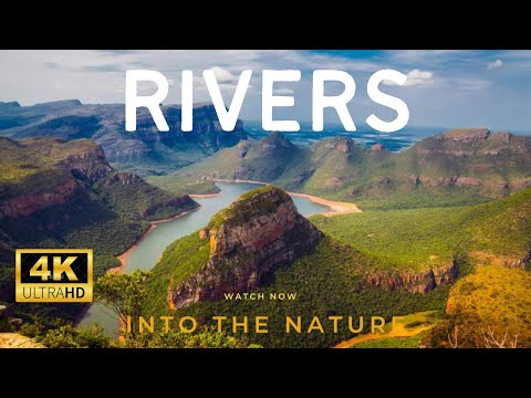 4K RIVERS AMAZING - Horizon View bath with Beautiful nature - 4k VideoHD