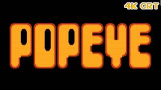 Popeye [2 Loops] 1983 NES | 4K CRT