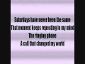 Seventh Day Slumber - Every Saturday (with lyrics)