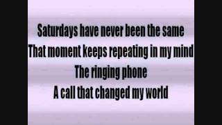 Seventh Day Slumber - Every Saturday (with lyrics)