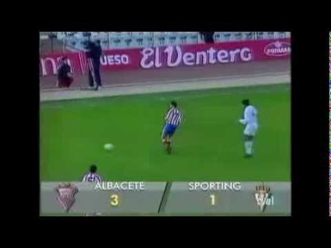 Albacete 3 - Sporting de Gijón 1. Temp 93/94. Jor. 16