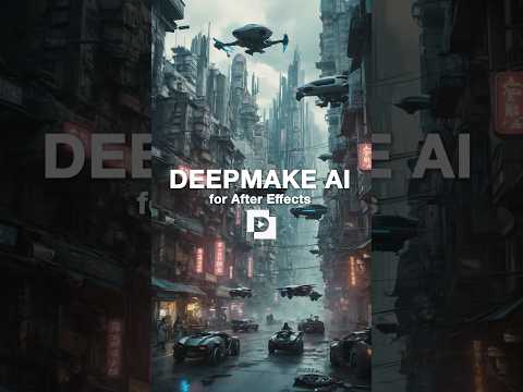 Powerful AI plugins for After Effects in one download from DeepMake AI