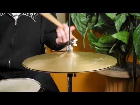 15" Zildjian A 1950s Small Stamp Hi-Hat Cymbal Pair 906g/948g *Video Demo* image 15
