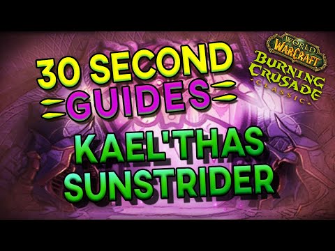 Kael'thas Sunstrider - Tempest Keep (The Eye) - 30 Second Guides