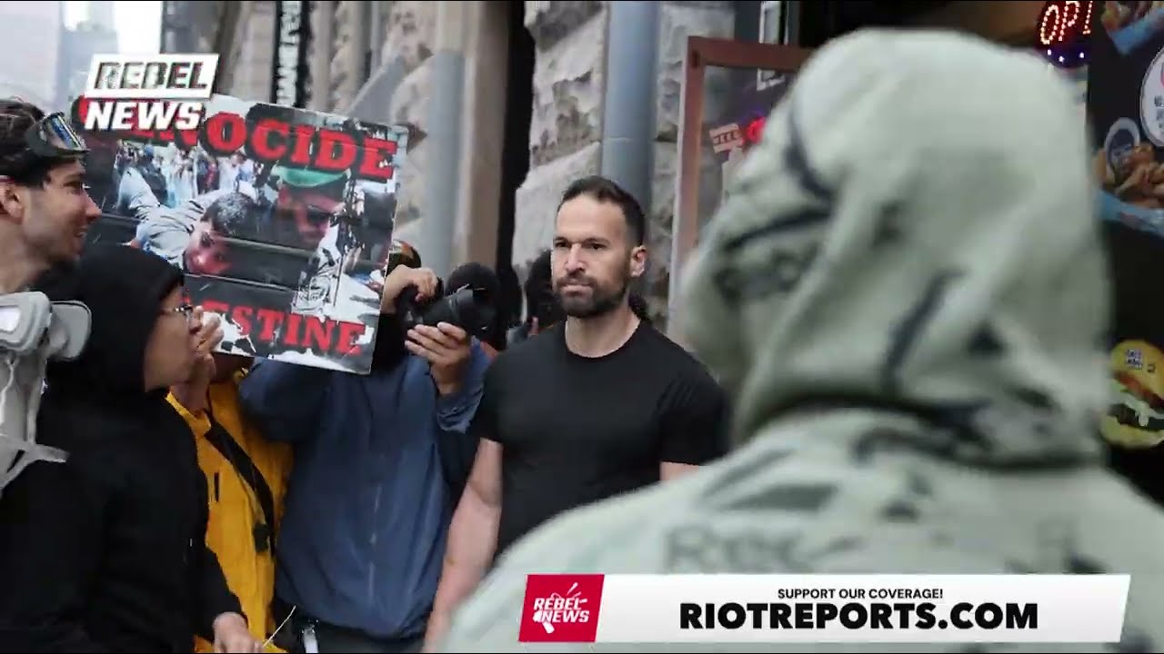 Pro-Hamas mob accosts NYC man during 'No Kings' protest