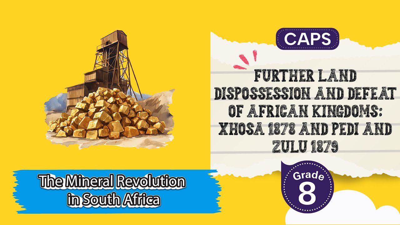 Further Land Dispossession and Defeat of African Kingdoms: Xhosa 1878 and Pedi and Zulu 1879