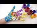Learn Colors Body Paint for Children l How to Draw George Jetson l Jetsons Coloring Book