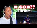 FIRST TIME SEEING - LIONEL MESSI A GOD AMONG MEN FOOTBALL PLAYER REACTION