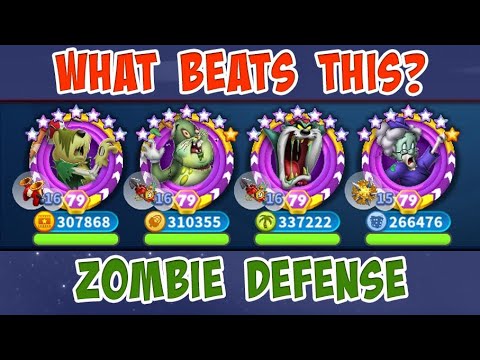 Alliance War: What Beats This ZOMBIE Defense? | Looney Tunes: World of Mayhem