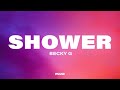 Becky G Shower Letra Lyrics