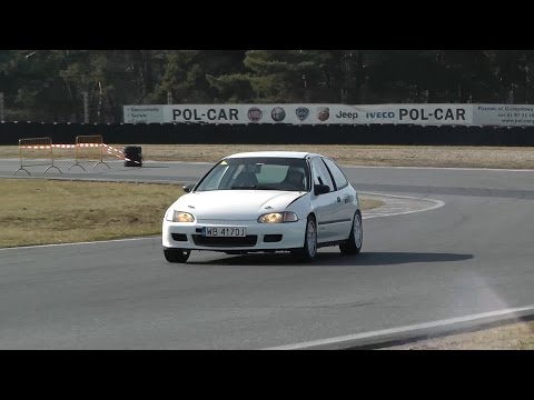 Bartosz Kleczewski, Honda Civic - II SuperOES Tor Poznań - 04.03.2017