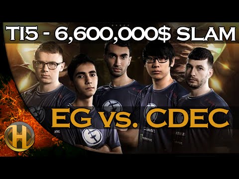 $6,600,000+ ECHO SLAM VS. CDEC TOBI WAN HYPE CAST DOTA 2 TI5