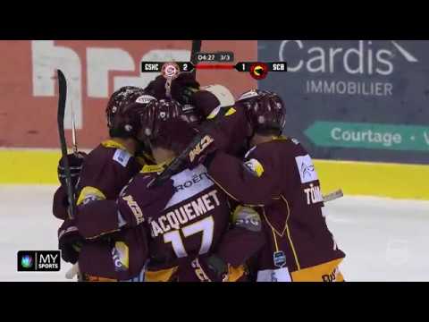 Genève-Servette HC - CP Berne 3-1 (1-0; 0-1; 2-0)