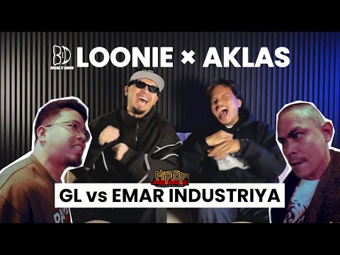 LOONIE × AKLAS | BREAK IT DOWN: Rap Battle Review E354 | FLIPTOP: GL vs EMAR INDUSTRIYA