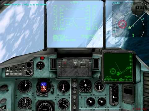 How to achieve a gun kill in Novalogic's flight simulator Mig-29 "Fulcrum"