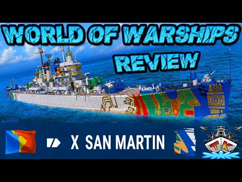 San Martin T10/PA/CL *Nur was für Kreuzer Profis?!* "Review"⚓️ in World of Warships 🚢