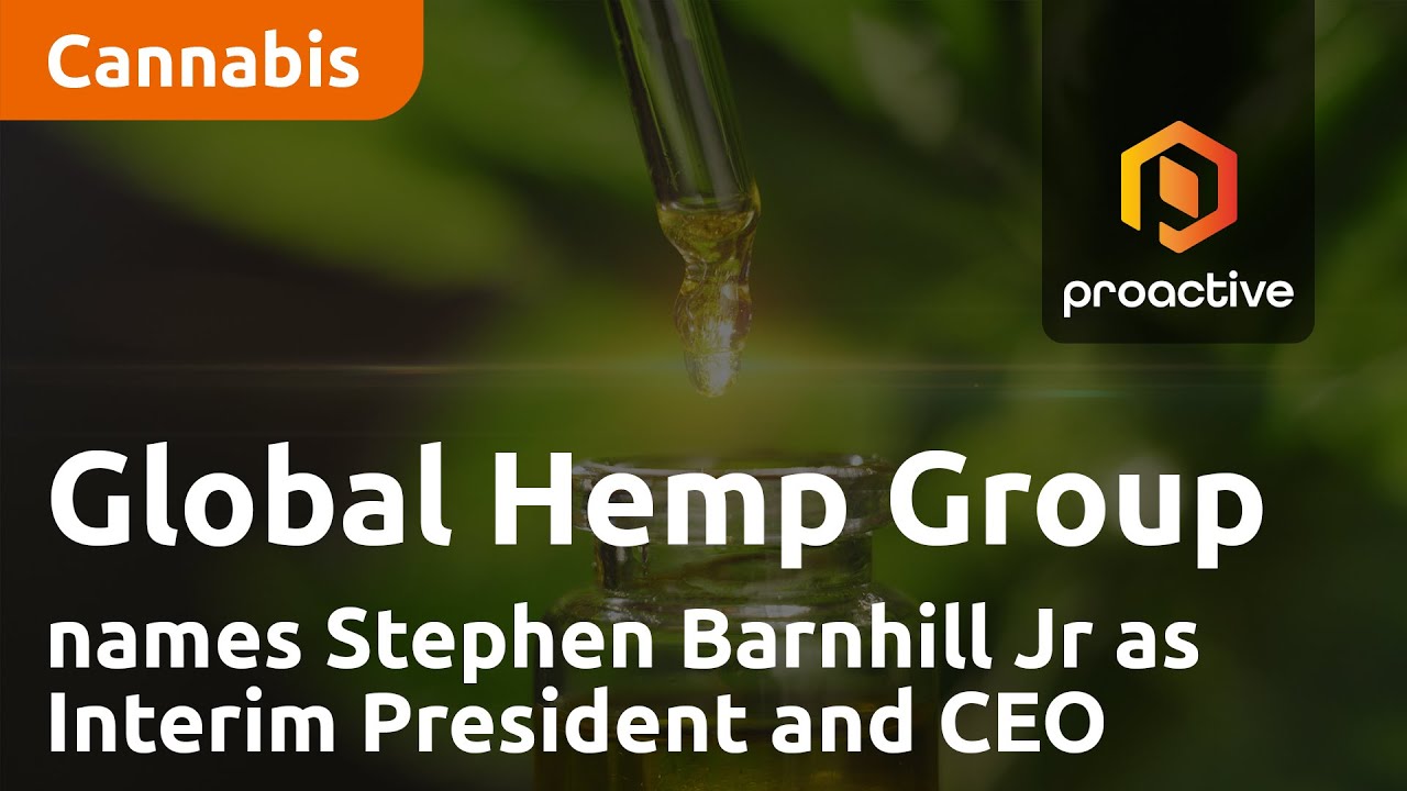Global Hemp Group names Stephen Barnhill Jr as Interim President and CEO