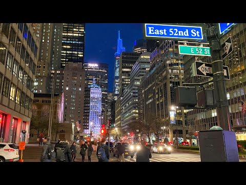, title : 'NYC LIVE Upper East Side to Grand Central Terminal via Park Avenue (March 30, 2022)'