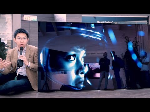 Sony 77-inch Bravia A1/ A1E OLED TV at IFA 2017