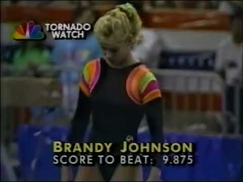 🥇 Brandy Johnson 🇺🇸 FX EF 9.900 1990 US Championships