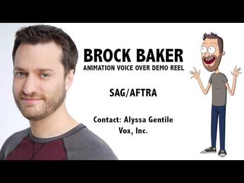 Brock Baker - Animation Voice Over Demo Reel