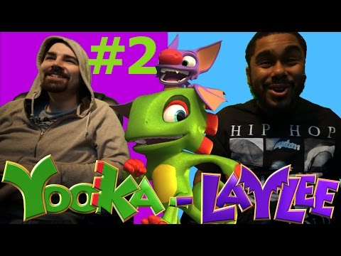 IN A WORLD..... (Yooka-Laylee Co-Op Gameplay #2)