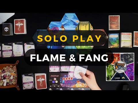 Flame and Fang Solo Playthrough | My First Play and First Impressions | DaniCha