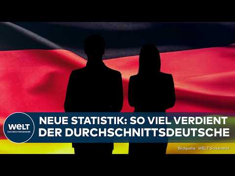 NEUE STATISTIK AUS DEUTSCHLAND: So lebt, wohnt und verdient der Durchschnittsbürger heute!