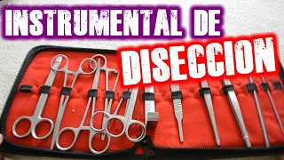 INSTRUMENTAL DE DISECCION BASICO Y SUS FUNCIONES