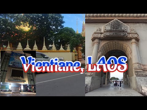 Vientiane by day and night @Iwandertowonder 