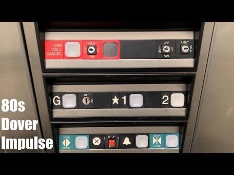 1987 Dover Hydraulic Elevator @ F&W Bld D - Roanoke, VA