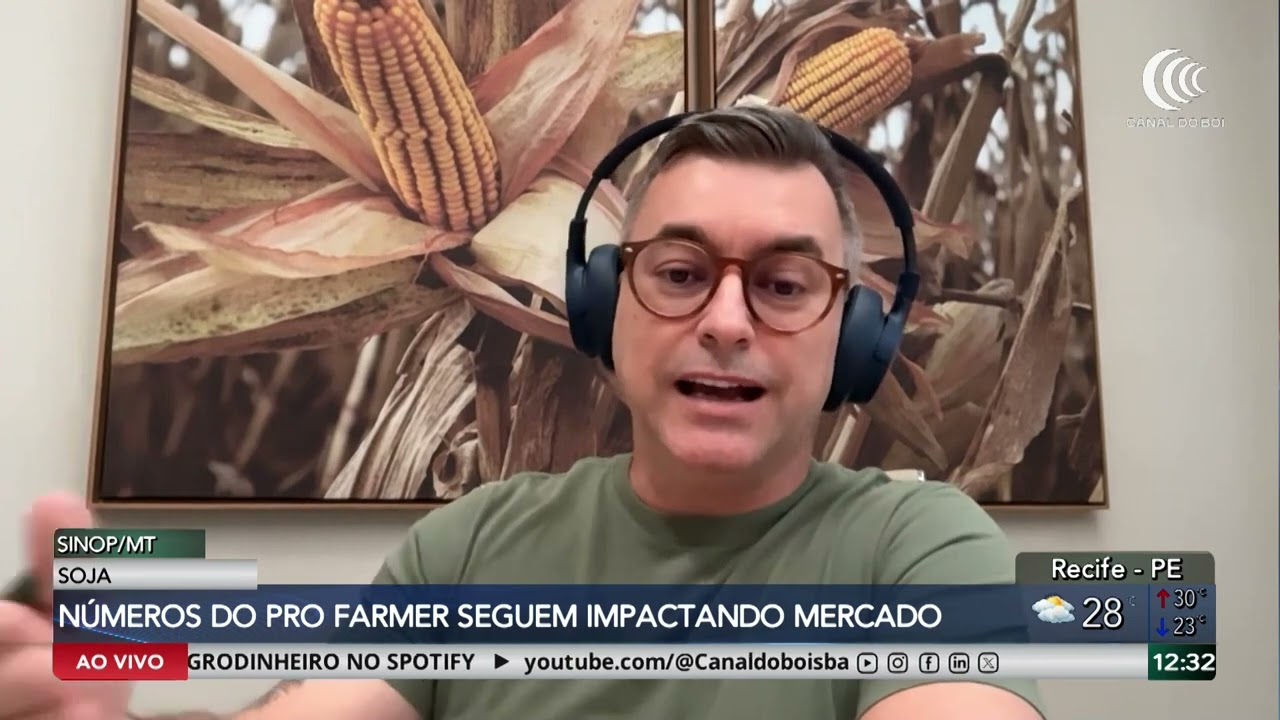 Soja sente impacto dos números do Pro Farmer