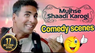 All Comedy Scene of Mujhse Shaadi Karogi - Salman 