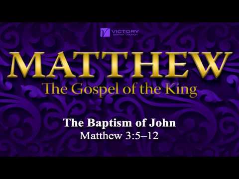 10) The Baptism Of John