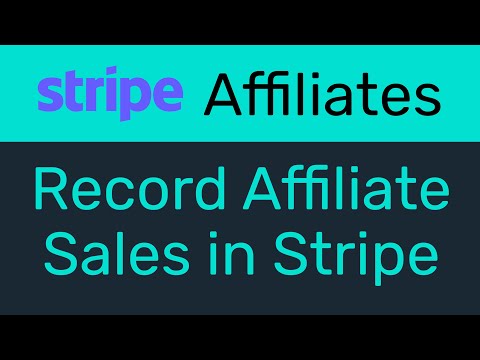 Track Affiliate Sales of your Stripe Products