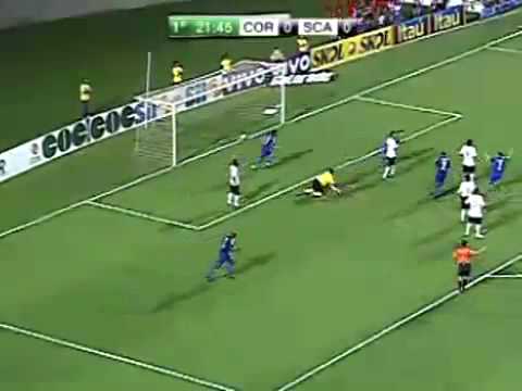 Gol de Ronaldo - Corinthians 2 x 1 São Caetano - Campeonato Paulista 11/03/2009